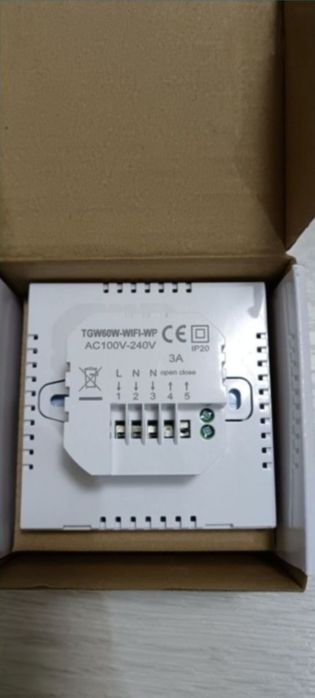 Termostat centrala/încălzire în pardoseală

Beok, Wifi, Tuya