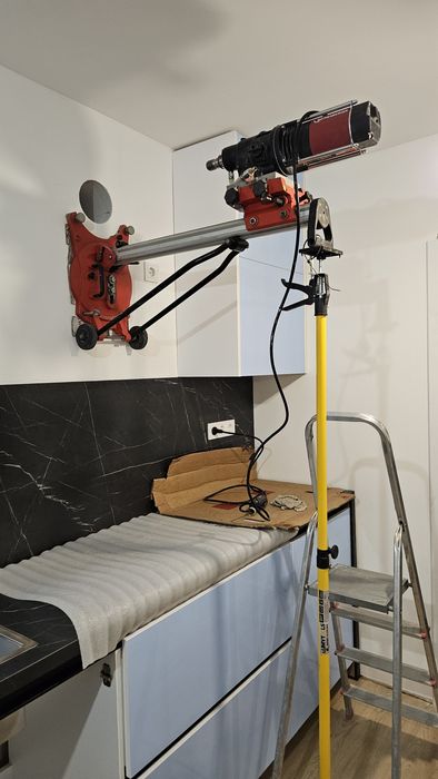 DRV-ART Servicii profesionale de carotare; gaura hota, centrala, tevi