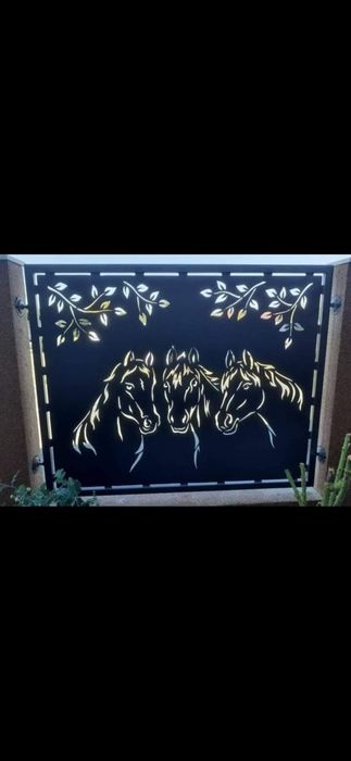 Panouri decorative gard debitare laser | modele personalizate