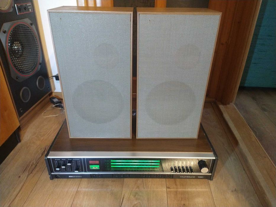 Amplituner retro cu boxe Neckermann Multisound 1050