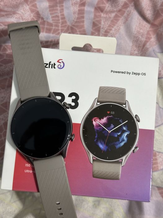 Смарт часы Xiaomi Amazfit GTR 3 (бежевый)