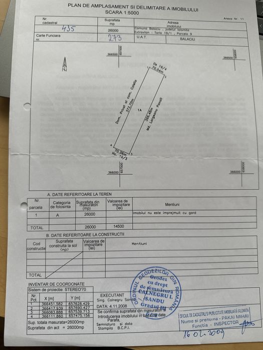 Teren agricol judetul Ialomita