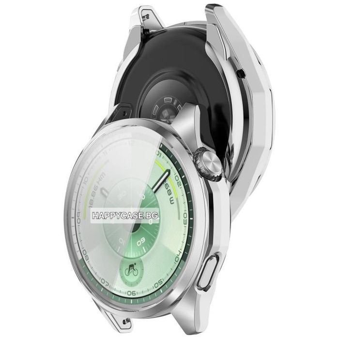 Huawei Watch GT7 Pro 46mm / GT7 46mm 41mm / 360° Мек силиконов кейс с протектор за екран