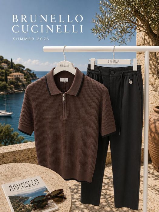 Compleu Hermes Brunello Cucinelli Loro Piana Zegna Kiton