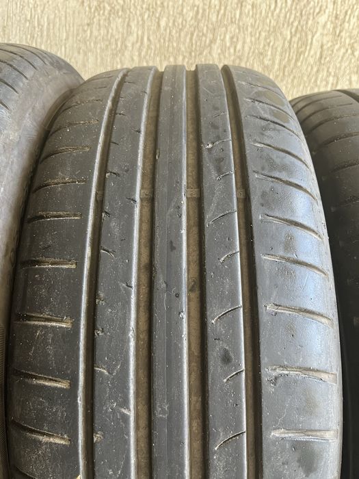 Комплект 4 броя оригинални лети джанти за Шкода с летни гуми 205/55/16