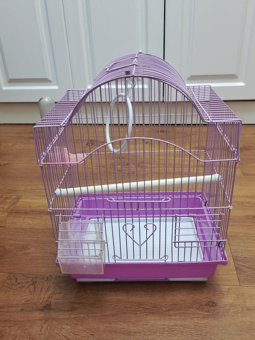 Новая клетка для попугаев