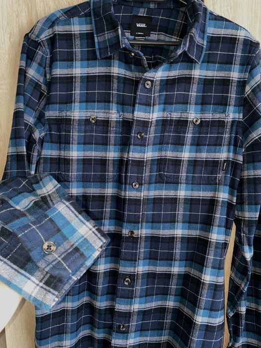 Vans off the wall мъжка риза тъмно синя XS