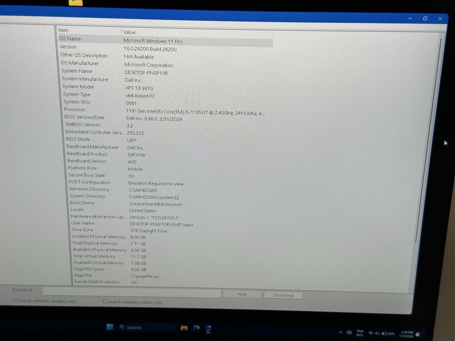 Dell XPS 13 9510, ca nou in cutie cu toate accesoriile