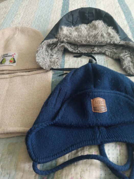 Шапочки на мальчиков и девочек