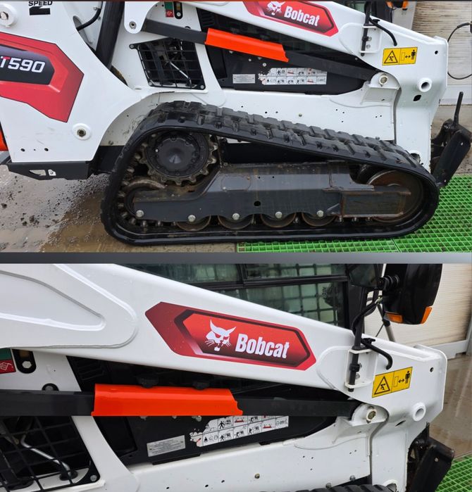 Cabină clima ușă miniincarcator Bobcat T590 mini încărcător