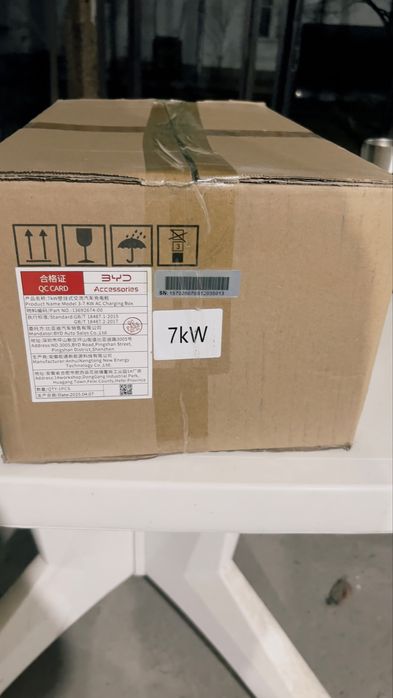 BYD 7квт зарядка оригинал