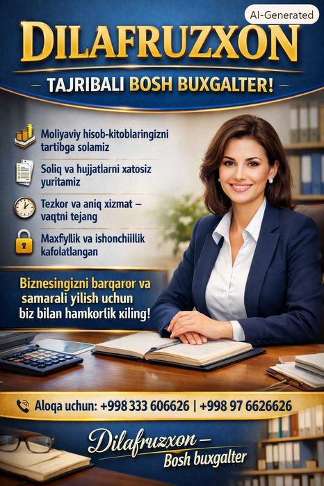 Buxgalteriya ishonchli hizmat
