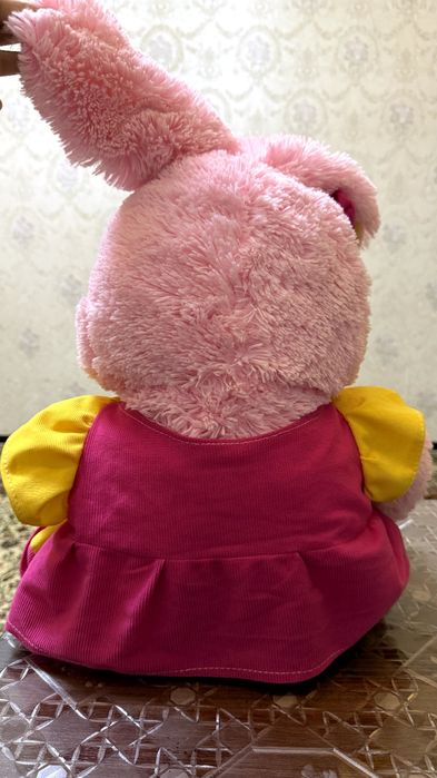 Плющевая зайка. Юмщок куёнча.