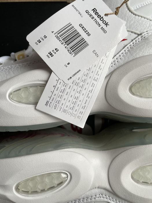 Reebok Classics Question Mid Allen Iverson Dr J