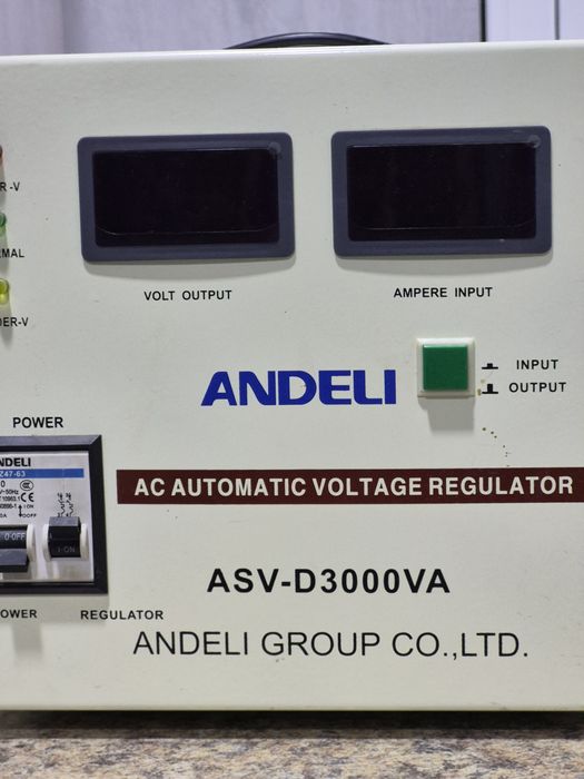 Стабилизатор напряжения Andeli ASV-D3000VA
