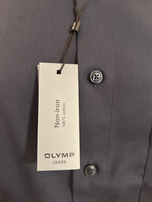 Camasa Olymp Luxor, M, bumbac organic