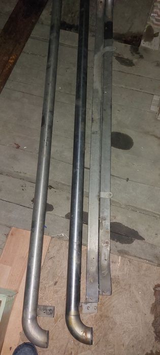 Bare inox protectie praguri pentru dubițe