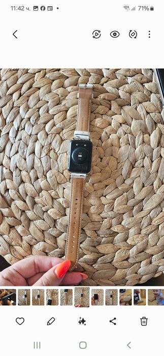 Часовник Huawei Watch fit elegant