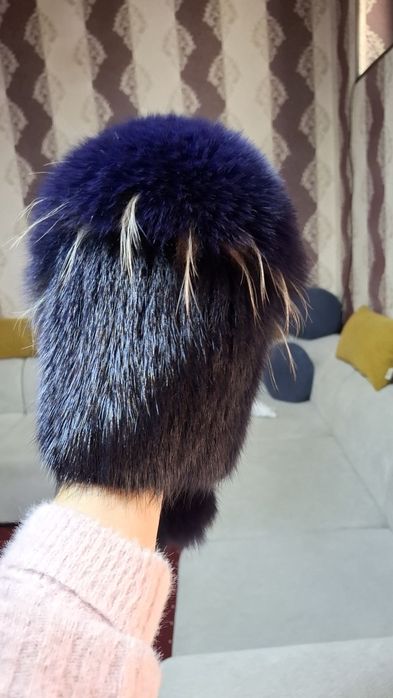 Шапочка норка новая