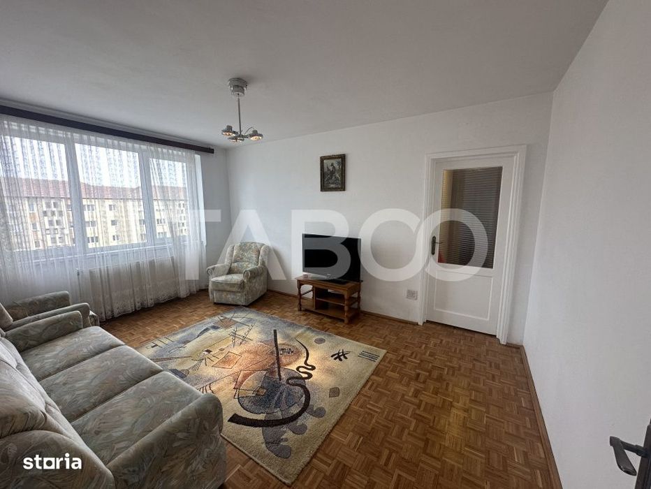 Apartament decomandat 3 camere etaj 4 zona Rahovei Sibiu — fotografia 1