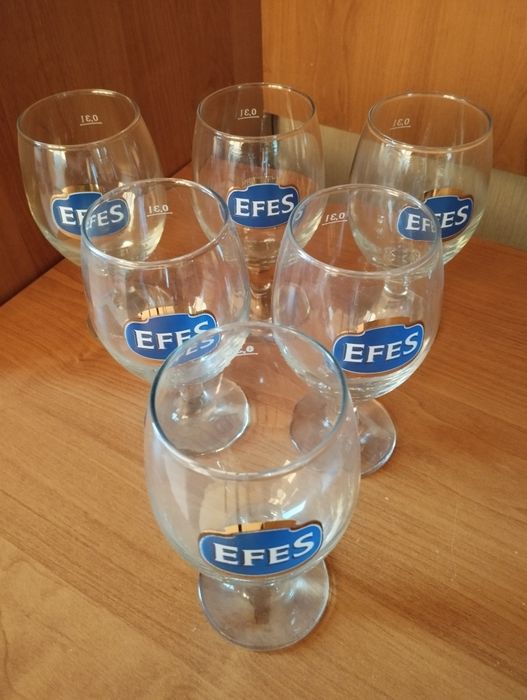 Пивные бокалы Efes, 0.3 ml, комплект