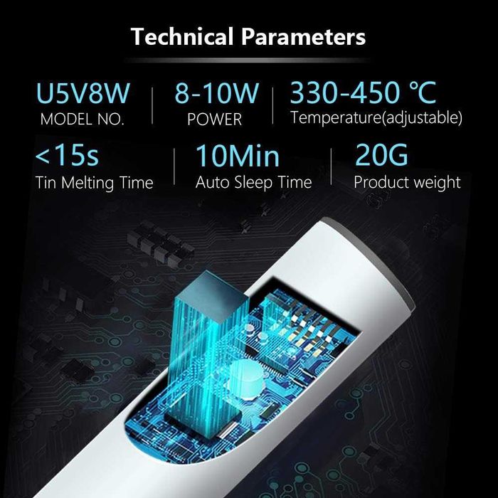 Професионален комплект поялник HANDSKIT 60W – Регулируема температура