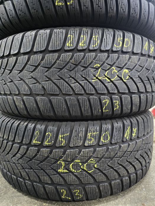 4x 225/50/17 M+S DUNLOP 2023 Stare excelentă