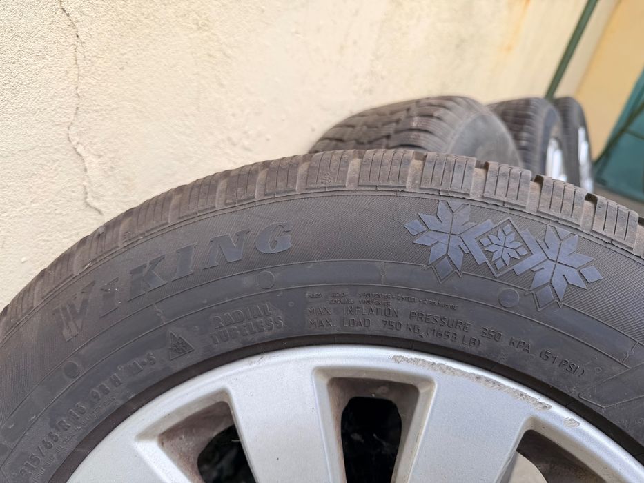 JANTE aliaj + ANVELOPE iarnă R16 – aproape noi – GATA DE MONTAT!