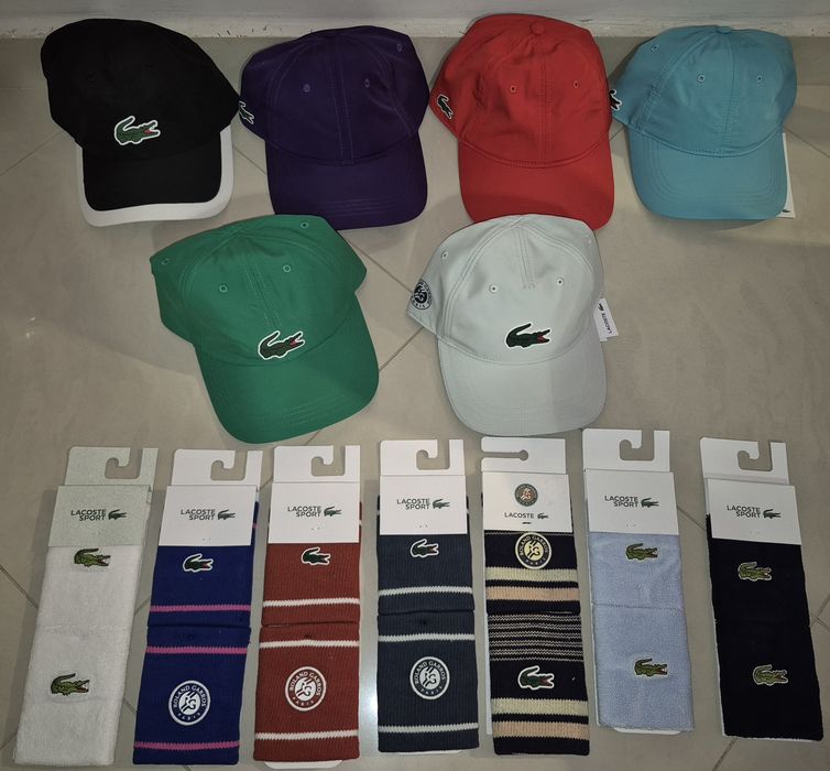 Екипировка Adidas, Lacoste, Nike, Head, Yonex, Roland Garros и други