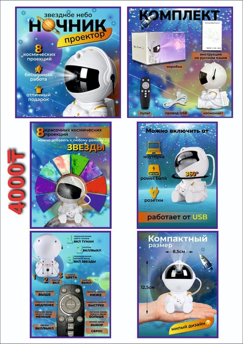 Космонавт Звёздное небо космос