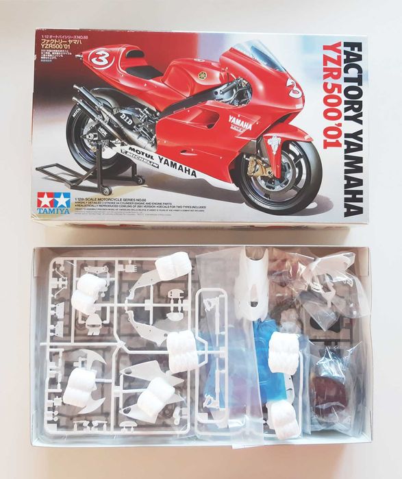 Сглобяем Mодел - TAMIYA 1/12 Yamaha YZR 500 (TAMIYA 14088)