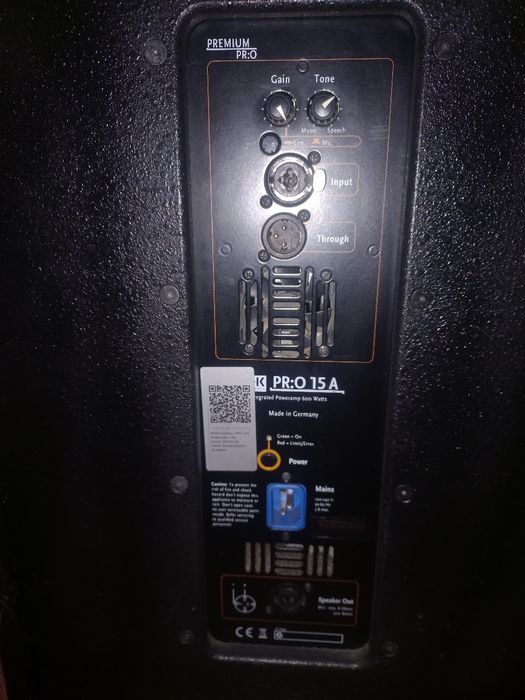 Mixer RCF12 pasiv plus boxe active HK