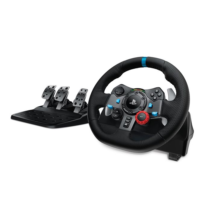 Volan Gaming Logitech G29 Driving Force (PC / PS3 / PS4 / PS5) + Pedale – Stare impecabilă
