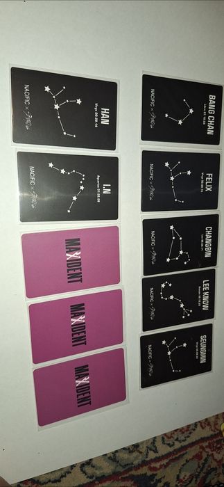 !Fake photocards! Different groups