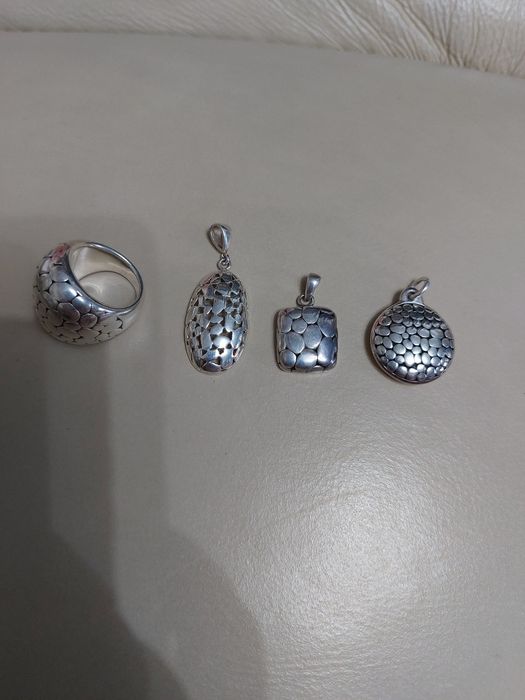 Vând set superb din argint 925