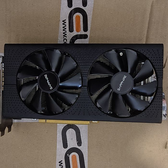 vand placa video rx570 8gb ddr5 256 biti second hand