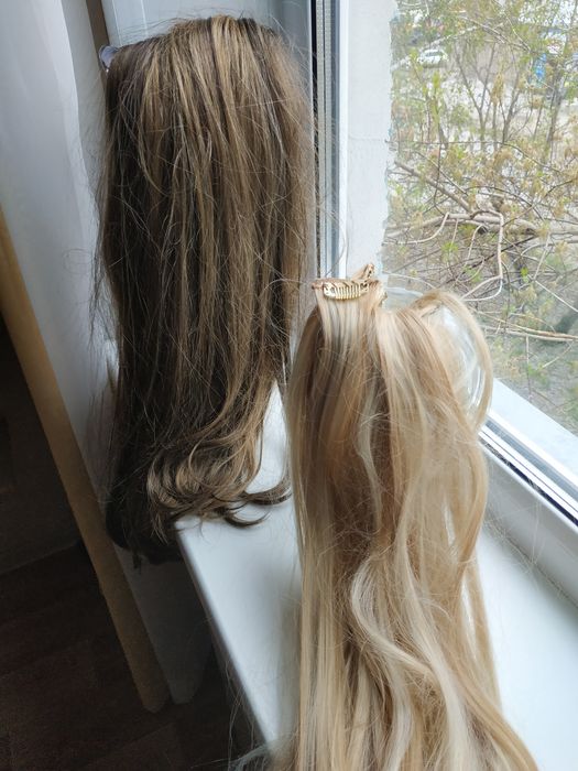 Парики и прикольные волосы.