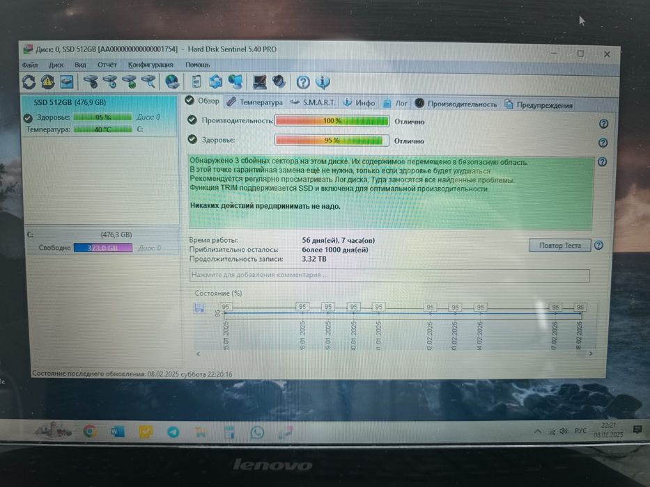 Ноутбук  Lenovo.