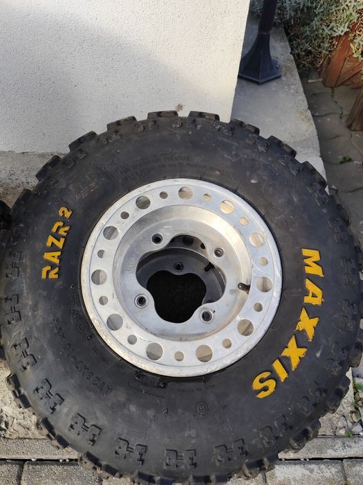 Set jante beadlock dublu+ anvelope(ltr,ltz,yfz, raptor,trx)