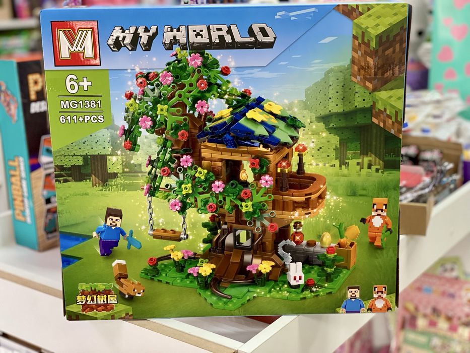 Майнкрафт Minecraft игрушки конструкторы