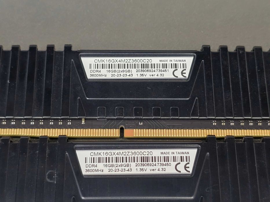 РАМ/RAM памет 16GB(2x8GB Corsair) Vengeance PLX DDR 3600Mhz
