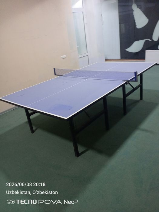 Stol tennis ishlatilgan