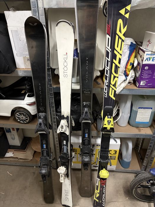 Ски 4 чифта - 2 чифта 165см и два чифта 150см