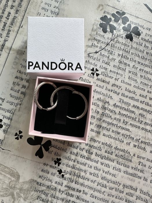 Обеци Pandora  - За мига