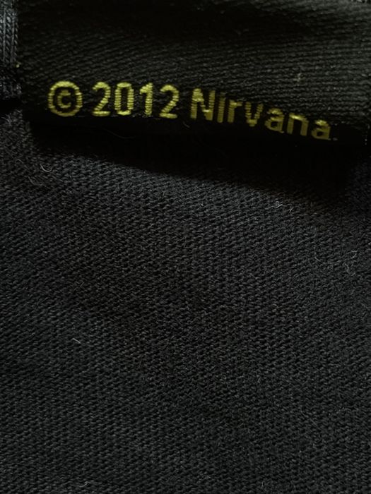 Nirvana band merch тениска