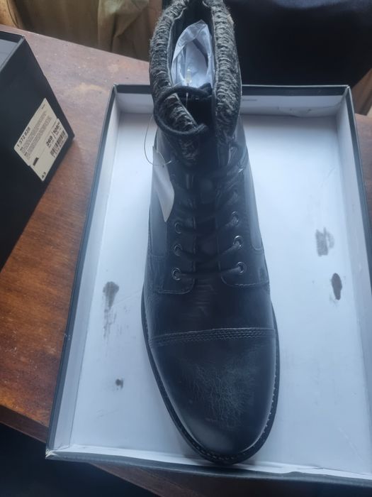 Ghete noi piele naturala