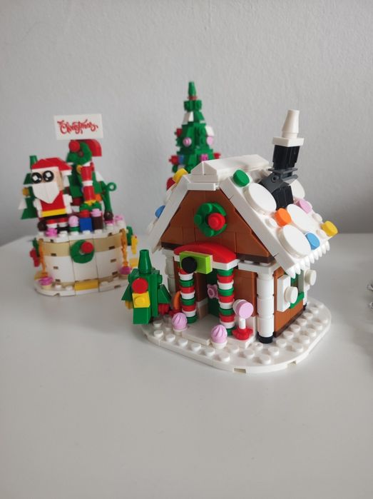 Конструктор влакче, елха, къщичка