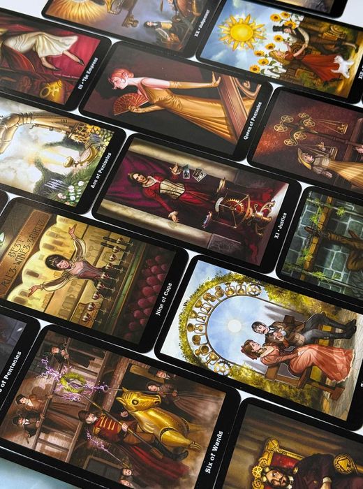 Оригинални карти Таро Steampunk Tarot от издателство Llewellyn