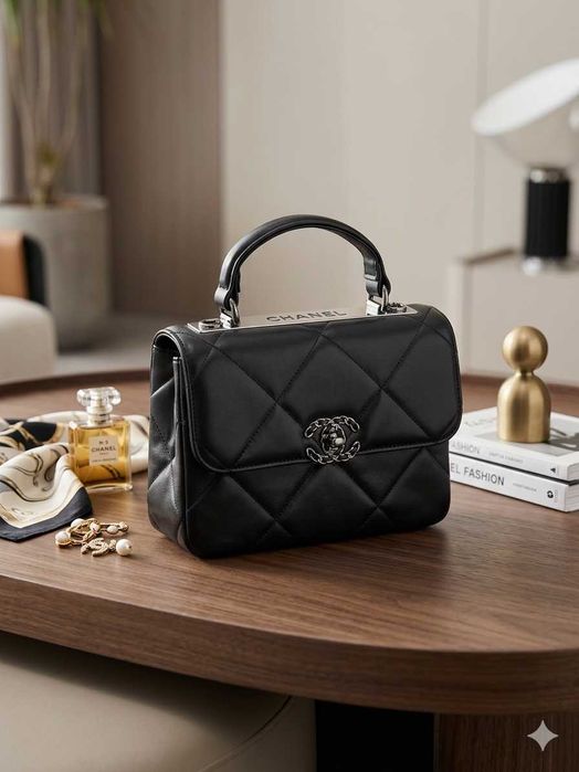 Черна Чанта chanel
