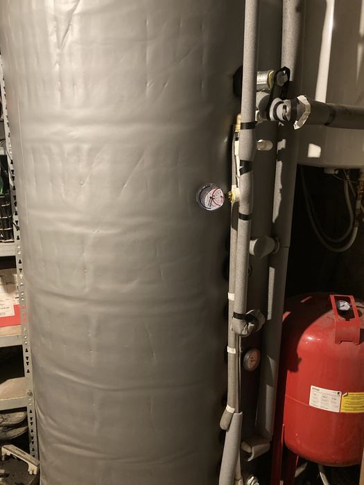 Centrala VIADRUS si puffer 1000l